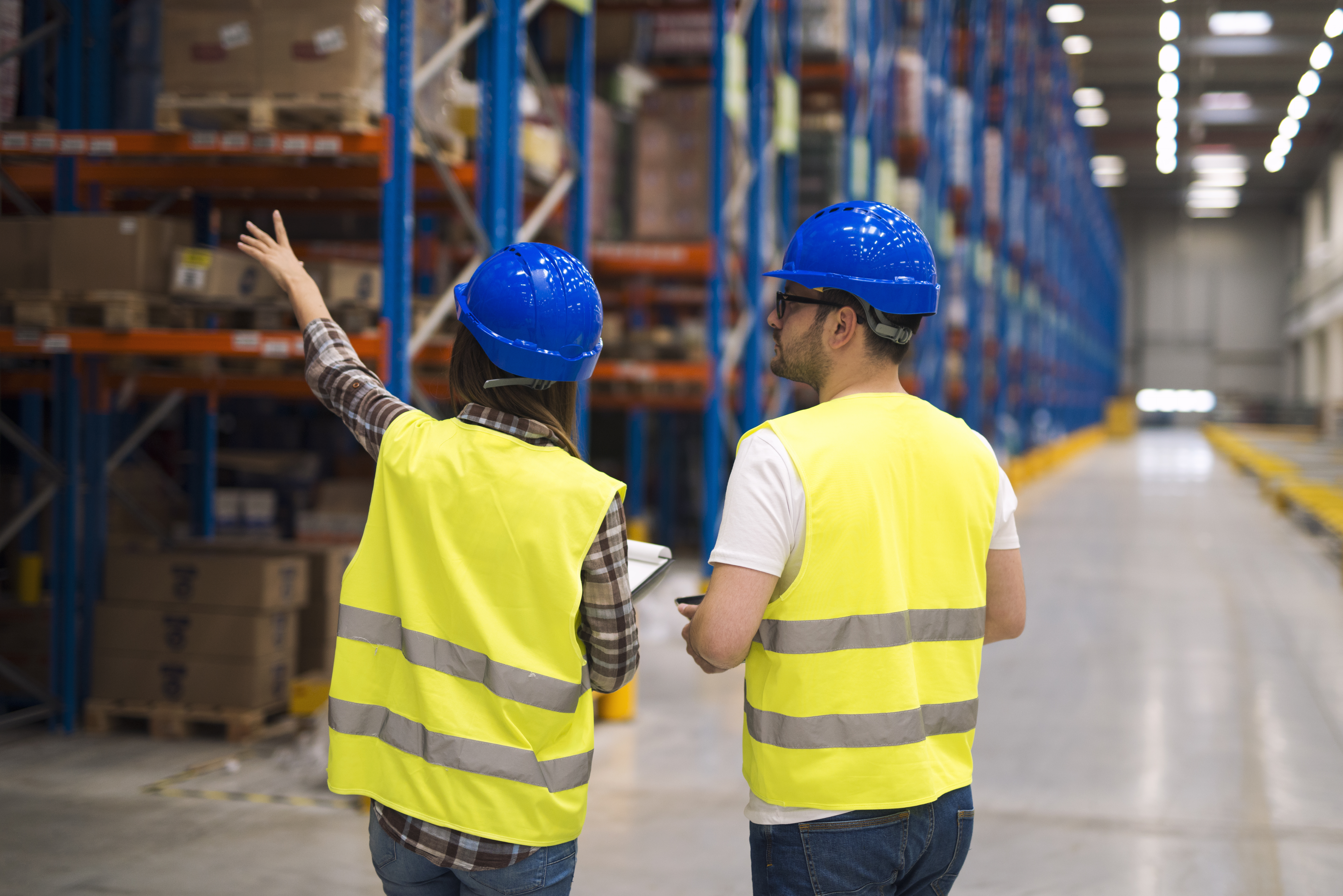 Warehouse operations and logistics environment